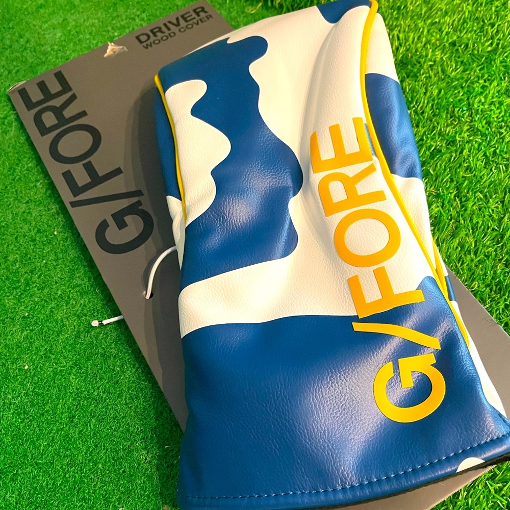 G/FORE Camo Velour-Lined Driver Headcover - Ultramarine